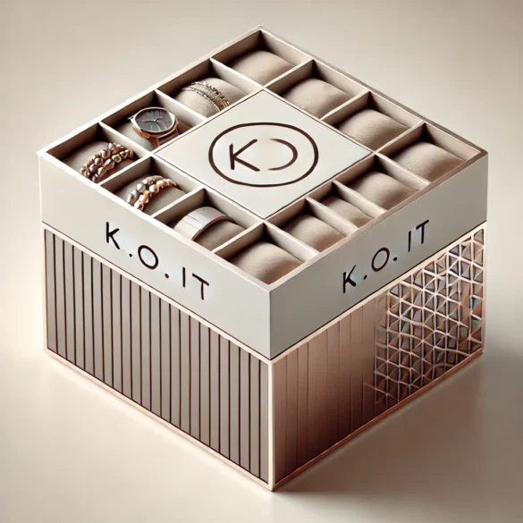 The Ultimate Guide to Bracelet Holder Box, Square Box with A K O It Design