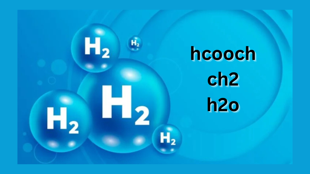 Understanding HCOOH, CH2, and H2O - Chemical Properties and Reactions Explained