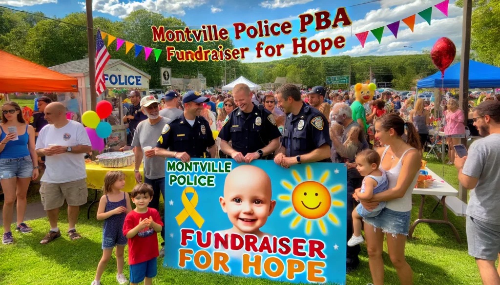 Montville Police PBA Hold Successful Fundraiser for Child with Leukemia