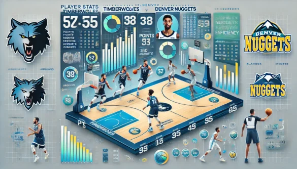 Timberwolves vs Denver Nuggets match player stats