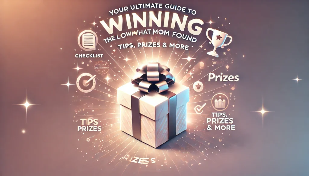 Your Ultimate Guide to Winning the LookWhatMomFound Giveaways: Tips, Prizes & More
