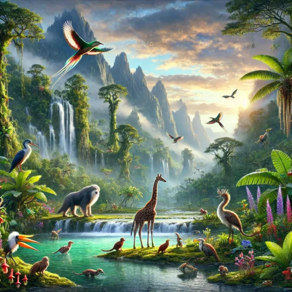 create image : Pernithia Galnith: An Ecological Marvel Worth Protecting